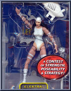 Elektra from Marvel Legends Showdown - Battle Booster Packs - Series 3 manufactured by Toy Biz [Front]