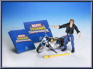 Logan & Chopper from Marvel Legends Showdown - Riders Booster Packs manufactured by Toy Biz [Loose]