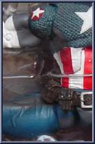 Captain America (Ultimate) from Marvel Legends - Series  8 manufactured by Toy Biz [Loose]