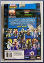 Cyclops from Marvel Legends - Series 10 - The Sentinel Series manufactured by Toy Biz [Back]