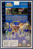 Green Goblin from Marvel Legends - Series 13 - Onslaught Series manufactured by Toy Biz [Back]