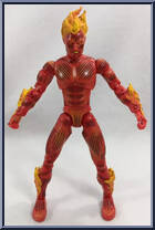Human Torch from Marvel Legends - Series  2 manufactured by Toy Biz [Loose]