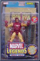 Iron Man from Marvel Legends - Series  1 manufactured by Toy Biz [Front]