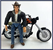 Logan from Marvel Legends - Series 11 - Legendary Riders Series manufactured by Toy Biz [Loose]