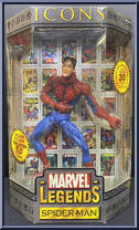 Spider-Man from Marvel Legends - Icons - Series 3 manufactured by Toy Biz [Front]