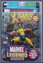 Wolverine (Yellow Costume) from Marvel Legends - Series  6 manufactured by Toy Biz [Front]