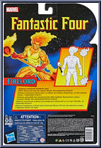 Firelord from Marvel Legends - Vintage - Fantastic Four manufactured by Hasbro [Back]