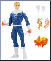 Human Torch (Johnny Storm) from Marvel Legends - Vintage - Fantastic Four manufactured by Hasbro [Loose]