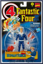 Human Torch (Johnny Storm) from Marvel Legends - Vintage - Fantastic Four manufactured by Hasbro [Front]