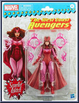 Scarlet Witch (West Coast Avengers) from Marvel Legends - Vintage - Super Heroes manufactured by Hasbro [Front]