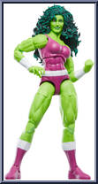 She-Hulk from Marvel Legends - Vintage - Iron Man manufactured by Hasbro [Loose]