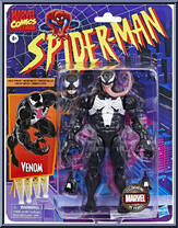 Venom from Marvel Legends - Vintage - Spider-Man manufactured by Hasbro [Front]