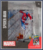 Spider-Man (Amazing Spider-Man #302) from Marvel - Posed Figures manufactured by McFarlane [Front]