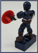 Captain America from Marvel - Blind - Series 2 manufactured by Mega Bloks [Loose]