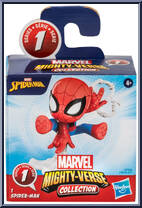 Spider-Man from Marvel Mighty-Verse - Series 1 manufactured by Hasbro [Front]