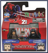 Aunt May / Lizard Trooper from Marvel Minimates - Wave 46 - Amazing Spider-Man manufactured by Diamond Select [Front]