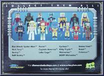 Cyclops / Emma Frost from Marvel Minimates - Wave 13 - Astonishing X-Men manufactured by Diamond Select [Back]