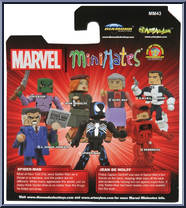 Daredevil / Sin-Eater from Marvel Minimates - Wave 43 manufactured by Diamond Select [Back]