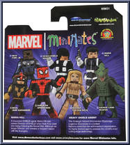 Maria Hill / Heavy SHIELD Agent from Marvel Minimates - Wave 51 - Marvel Now! manufactured by Diamond Select [Back]