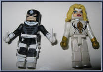 Bullseye / Moonstone from Marvel Minimates - Toys R Us 2-Packs - Wave  3 manufactured by Diamond Select [Loose]