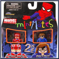 Captain Britain / Shadowcat Action Figure