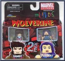 Gambit / Psylocke Action Figure