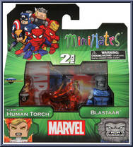 Flame-On Human Torch / Blastaar Action Figure