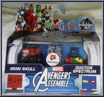 Iron Skull / Doctor Spectrum from Marvel Minimates - Walgreens - Wave  4 manufactured by Diamond Select [Front]