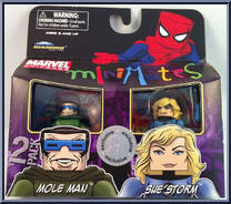 Mole Man / Sue Storm Action Figure