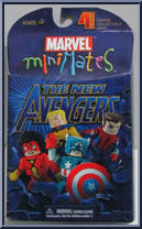 New Avengers from Marvel Minimates - Toys R Us 4-Packs manufactured by Diamond Select [Front]