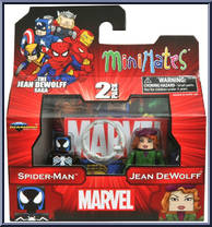 Spider-Man / Jean DeWolff from Marvel Minimates - Wave 43 manufactured by Diamond Select [Front]
