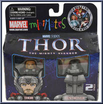 Thor / Destroyer from Marvel Minimates - Toys R Us 2-Packs - Thor - Series 1 manufactured by Diamond Select [Front]