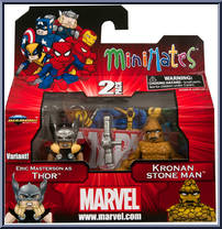 Thor (Eric Masterson) / Stone Man from Marvel Minimates - Wave 42 manufactured by Diamond Select [Front]