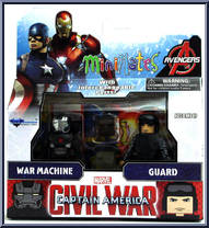 War Machine / Guard from Marvel Minimates - Wave 66 - Civil War manufactured by Diamond Select [Front]