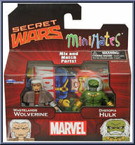 Wastelands Wolverine / Dystopia Hulk Action Figure