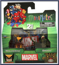 Wolverine / Brood Action Figure