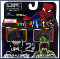 Wolverine (X-Force) / Hydra Agent from Marvel Minimates - Wave 29 manufactured by Diamond Select [Front]
