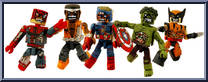 Marvel Zombies Box Set from Marvel Minimates - Exclusives manufactured by Diamond Select [Loose]