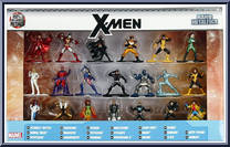 20-Pack from Marvel - Nano MetalFigs - X-Men manufactured by Jada Toys [Front]