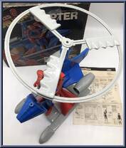 Spider-Man Copter (Energized) from Marvel - Accessories manufactured by Remco [Loose]
