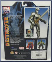 Destroyer (with Odin Head) from Marvel Select - Basic Series manufactured by Diamond Select [Back]