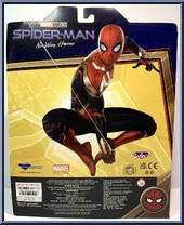 Spider-Man (Black and Gold) from Marvel Select - Exclusives - Disney Store manufactured by Diamond Select [Back]