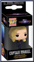 Captain Marvel from Marvels - Pop! Keychains manufactured by Funko [Front]