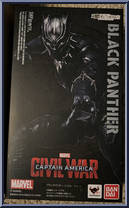 Black Panther from Marvel - S.H. Figuarts - Captain America Civil War manufactured by Bandai [Front]