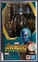 Nebula from Marvel - S.H. Figuarts - Avengers Infinity War manufactured by Bandai [Front]