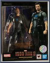 Tony Stark from Marvel - S.H. Figuarts - Iron Man 3 manufactured by Bandai [Front]