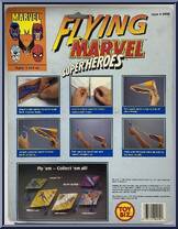 Archangel from Marvel - Super Heroes - Flying Planes manufactured by Toy Biz [Back]