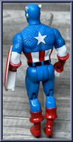 Captain America (Shield Launcher) from Marvel - Super Heroes - Series 1 manufactured by Toy Biz [Loose]