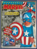Captain America Accessory Playset from Marvel - Super Heroes - Role Play manufactured by Toy Biz [Front]