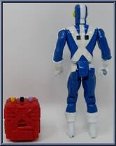 Cyclops from Marvel - Super Heroes - Electronic "Talks" manufactured by Toy Biz [Loose]